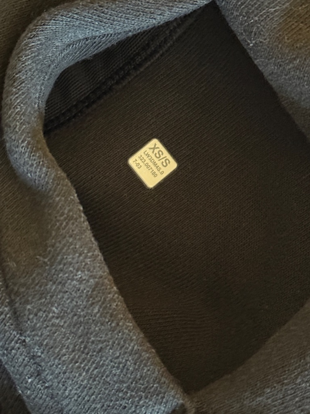 Lululemon Scuba Half Zip Hoodie Black XS/S - Picture 3 of 3